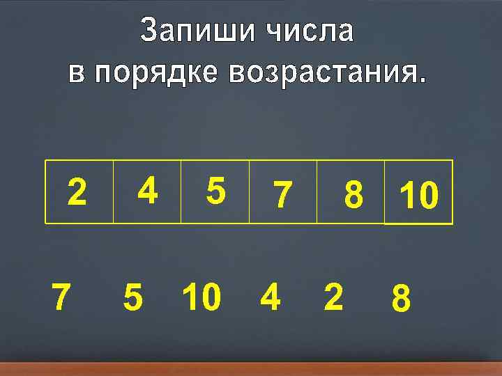 2 7 4 5 5 7 10 4 8 10 2 8 