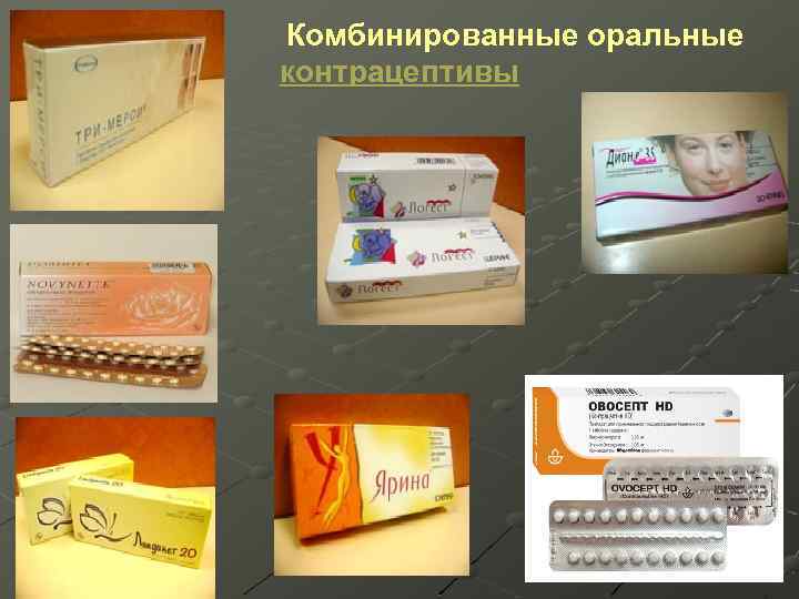  Комбинированные оральные контрацептивы 