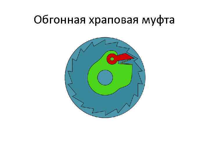 Обгонная храповая муфта 