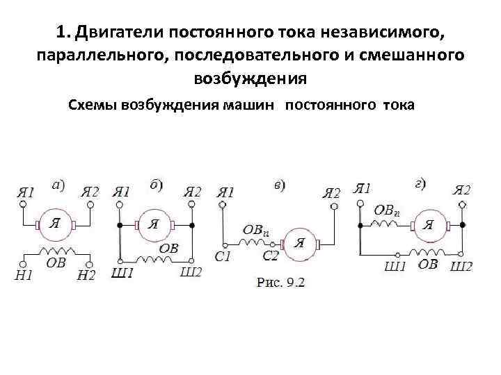 Двигатель постоянного тока дпт