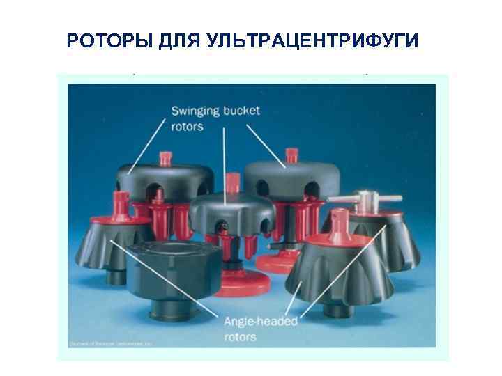 РОТОРЫ ДЛЯ УЛЬТРАЦЕНТРИФУГИ 