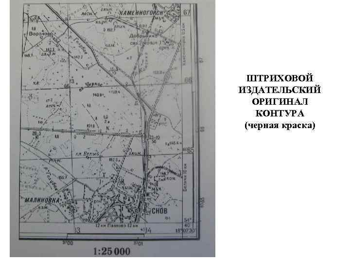 ШТРИХОВОЙ ИЗДАТЕЛЬСКИЙ ОРИГИНАЛ КОНТУРА (черная краска) 