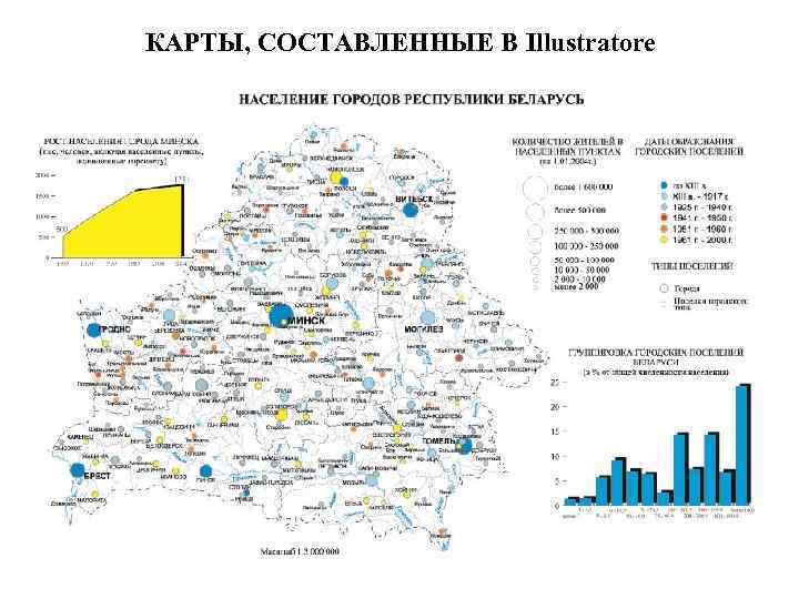КАРТЫ, СОСТАВЛЕННЫЕ В Illustratorе 