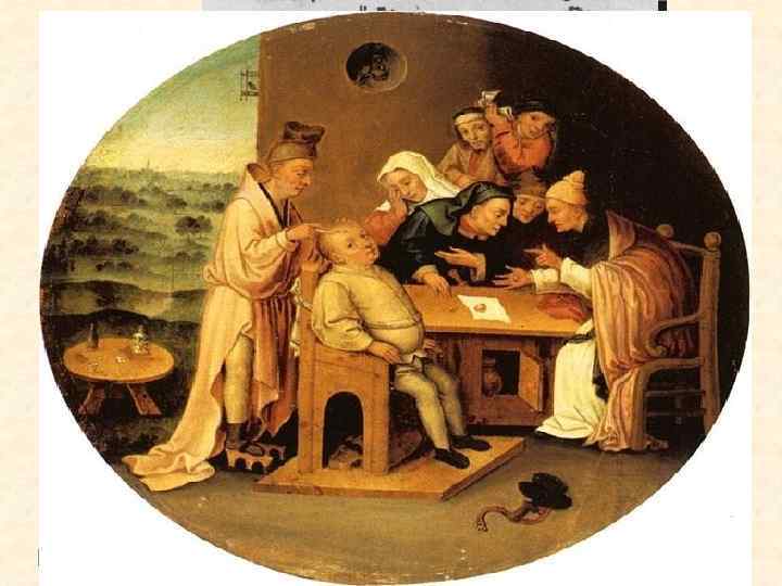 Развитие врачевания. Хирургия как род занятия стояла ниже медицины. На протяжении всего средневековья хирурги