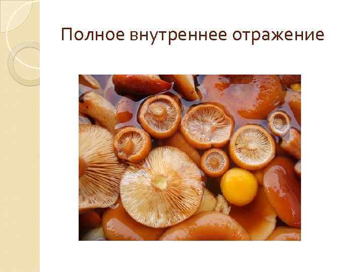 Полное внутреннее отражение 