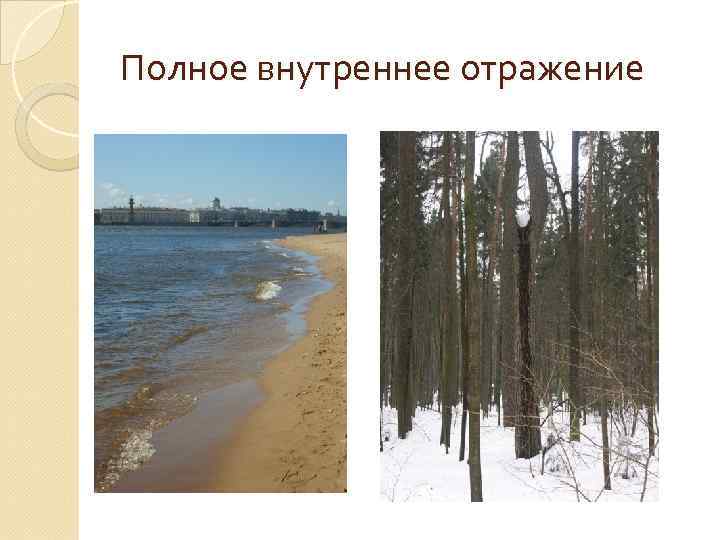 Полное внутреннее отражение 