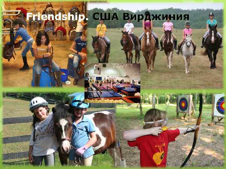 Friendship. США Вирджиния 