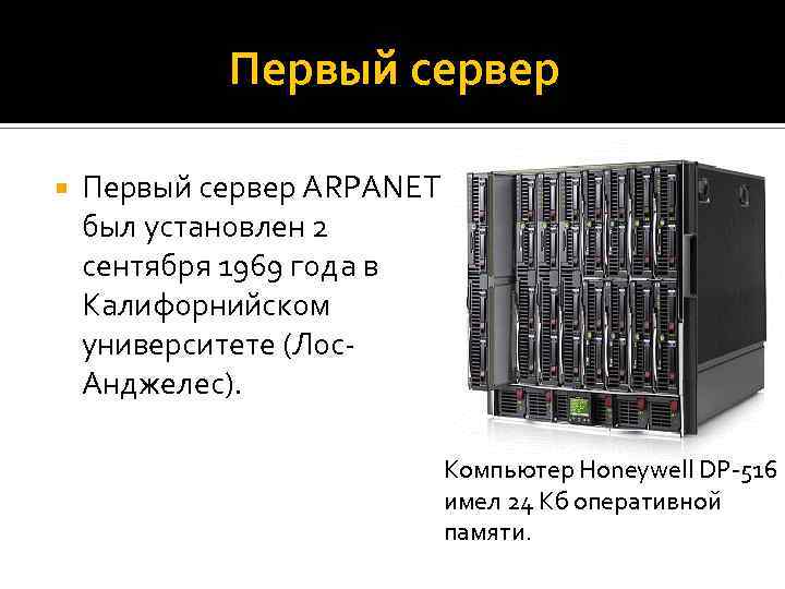 Первый оперативной. Компьютер Honeywell dp-516. Honeywell dp-516 ARPANET. Honeywell dp 516 первый компьютер. ARPANET сервер Honeywell.