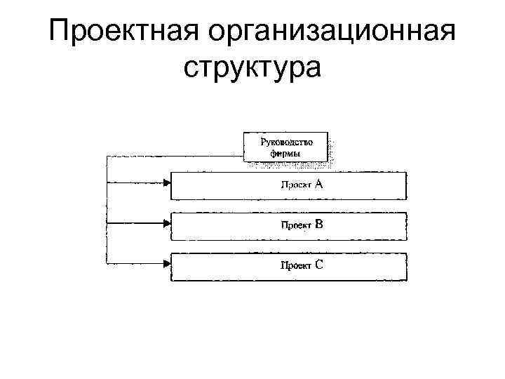 Проектная организационная структура 