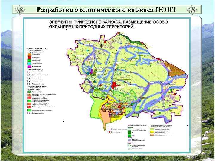 Природно экологический каркас. Карта природно-экологического каркаса Ставропольского края. Природно экологический каркас города. Ландшафтно-экологический каркас территории.