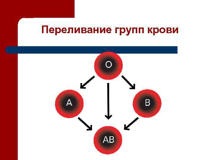 Переливание групп крови 