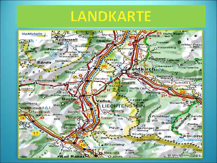 LANDKARTE 