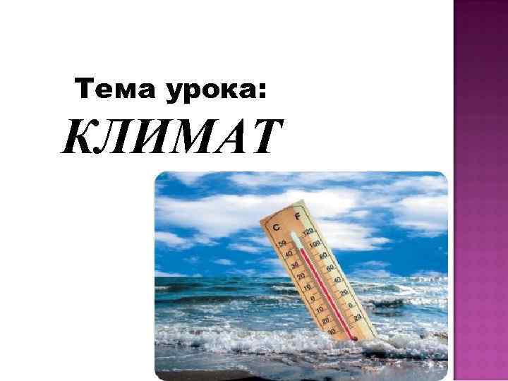 Климатические проекты это