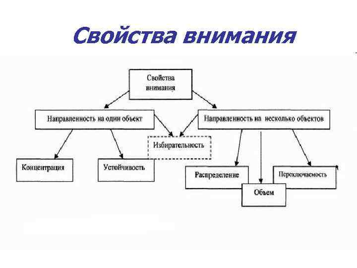 Свойства внимания 