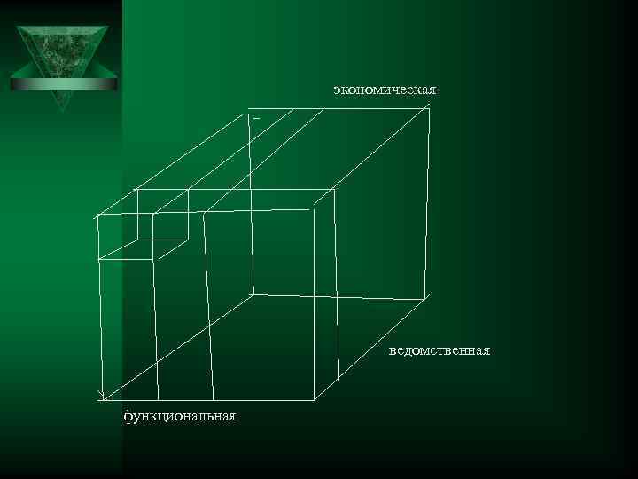 экономическая ведомственная функциональная 