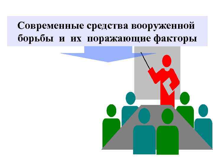 Современные средства вооруженной борьбы и их поражающие факторы 