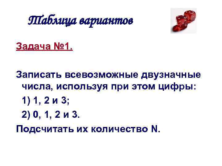 Таблица вариантов. Варианты таблиц. Таблица вариантов и правило произведения 7 класс. Запиши все двузначные числа используя цифры 1.2.3.