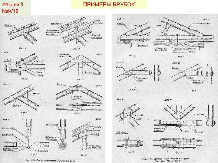 Лекция 9 № 9/16 ПРИМЕРЫ ВРУБОК 