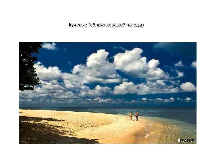 Кучевые (облака хорошей погоды) 