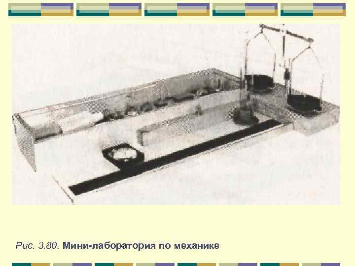 Рис. 3. 80. Мини-лаборатория по механике 