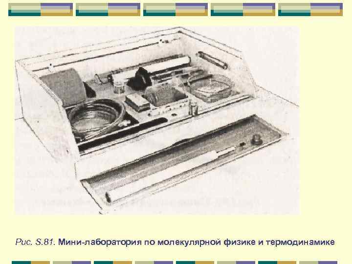 Рис. S. 81. Мини-лаборатория по молекулярной физике и термодинамике 