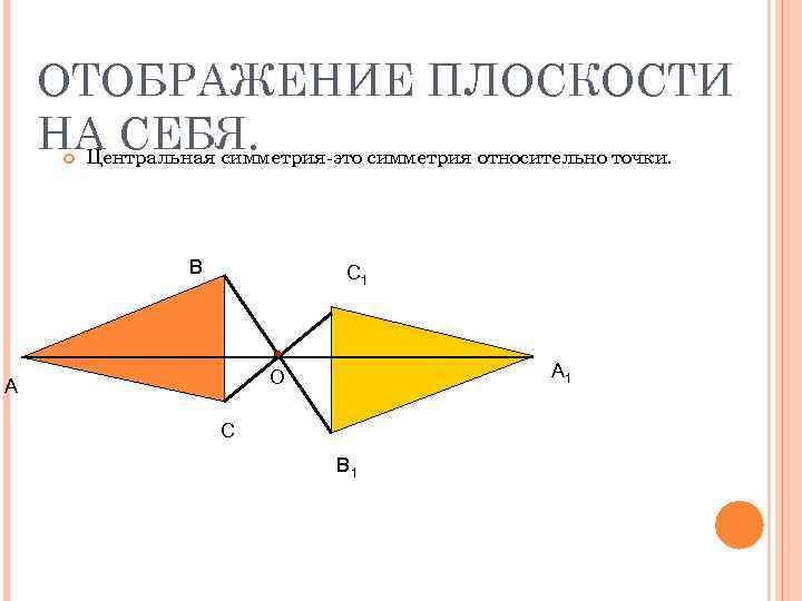 Отображение плоскости на себя понятие движения презентация 9 класс презентация