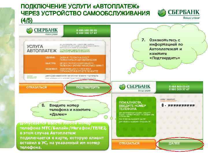 Автоплатеж мегафон