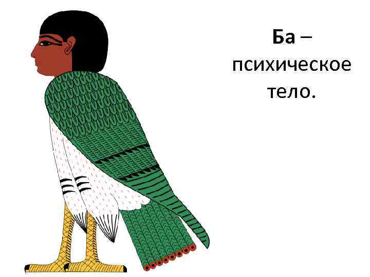 Ба – психическое тело. 