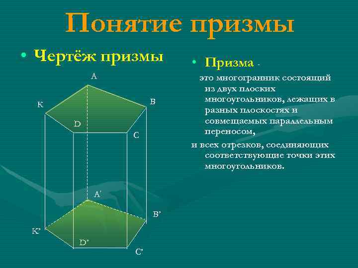 Вершины многогранника призма. Понятие Призмы. Призма понятие Призмы. Призма это многогранник. Призма это многогранник состоящий.