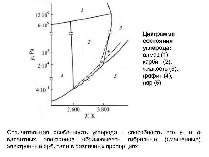 Диаграмма состояния углерода