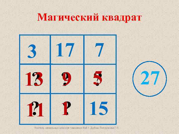 7 13 в квадрате. Магический квадрат 3. Магический квадрат 3 на 3. Магический квадрат 5. Магические квадраты 5 класс.