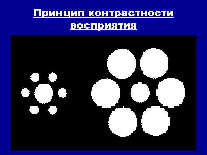 Принцип контрастности восприятия 