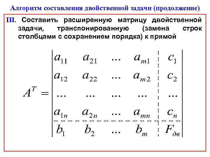 Свойства двойственных оценок и их использование в анализе оптимального плана