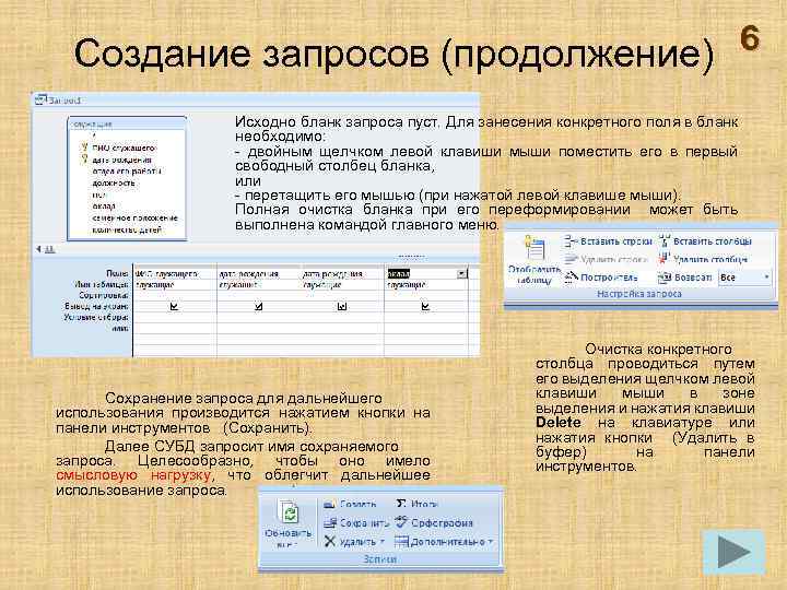 Пустой запрос. Бланк запроса поля. Конспект запросы. Бланк запроса для чего используется. Способы создания запросов в информатике.