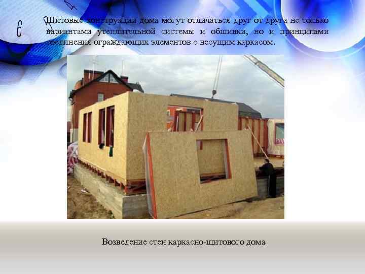 Щитовые конструкции дома могут отличаться друг от друга не только вариантами утеплительной системы и