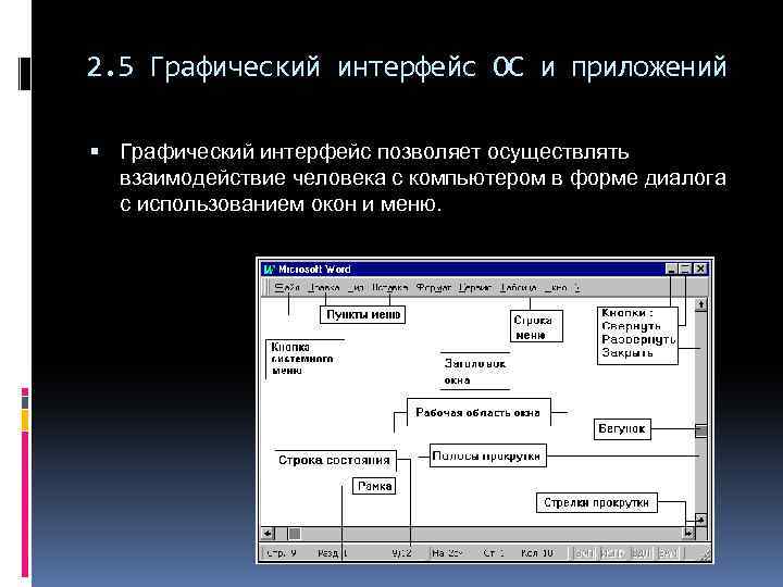 Программа с графическим интерфейсом