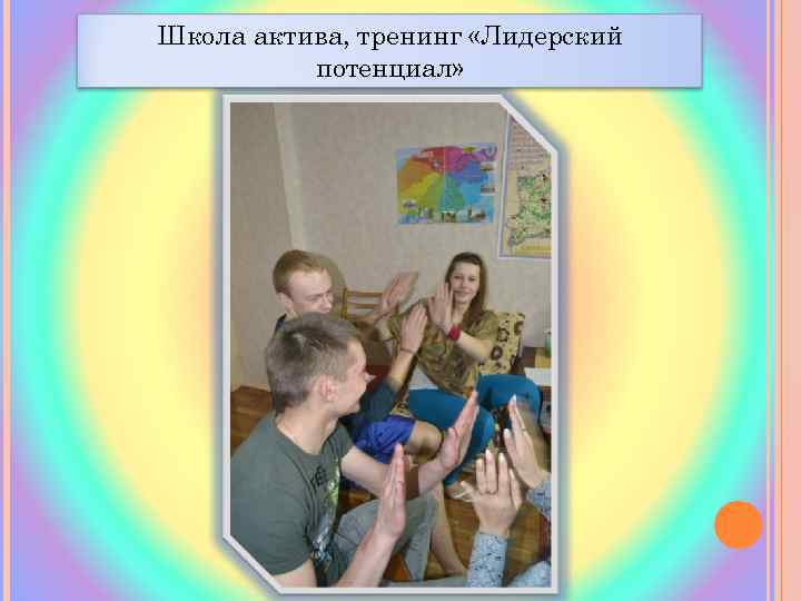 Школа актива, тренинг «Лидерский потенциал» 