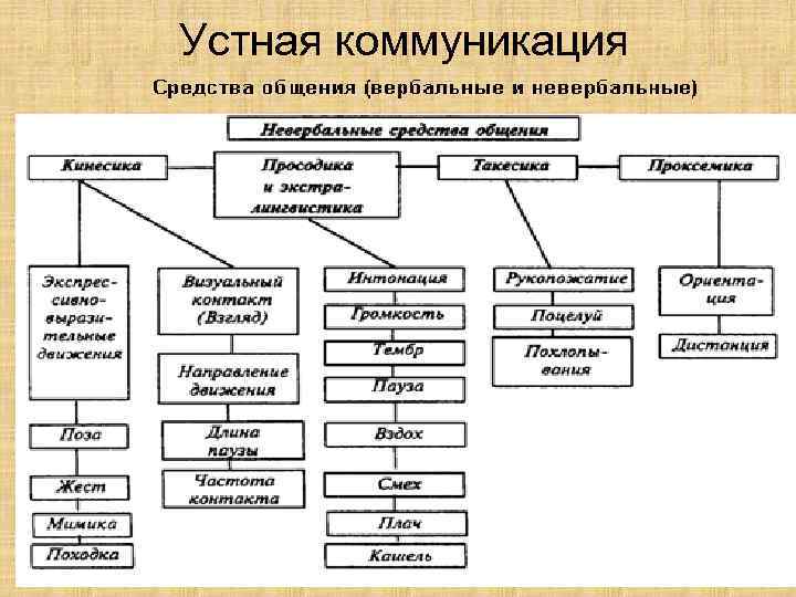 Устная коммуникация 