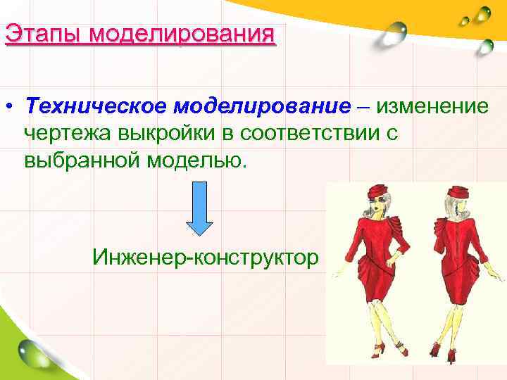 Процесс изменения чертежа основы изделия в соответствии с выбранной моделью называется