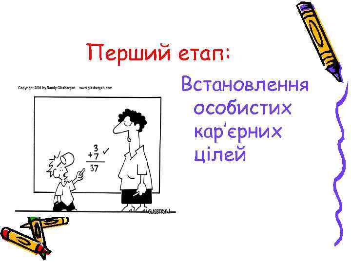 Перший етап: Встановлення особистих кар’єрних цілей 