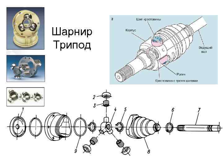 Шарнир Трипод 