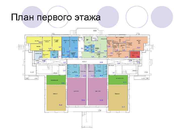 План первого этажа 