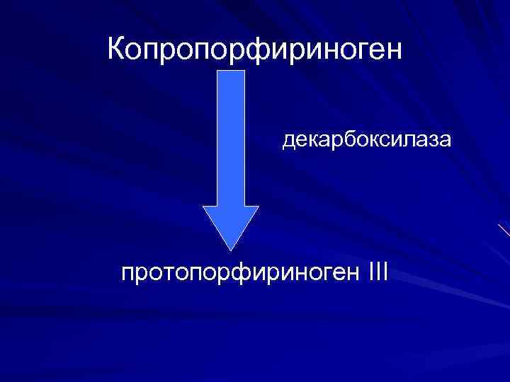 Копропорфириноген декарбоксилаза протопорфириноген III 