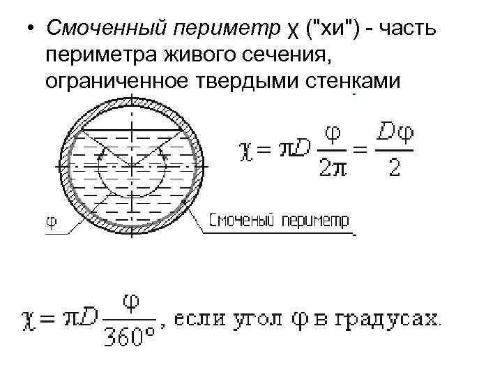 Часть периметра живого сечения ограниченная твердыми стенками называется тест