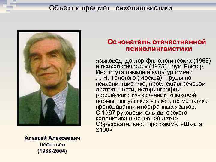 Назовите создателя. Назовите основателя психолингвистики.. Родоначальники психолингвистики. Психолингвисты известные. Объект и предмет психолингвистики.