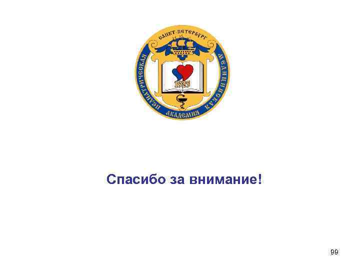 Спасибо за внимание! 99 