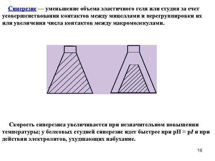 Уменьшение в объеме