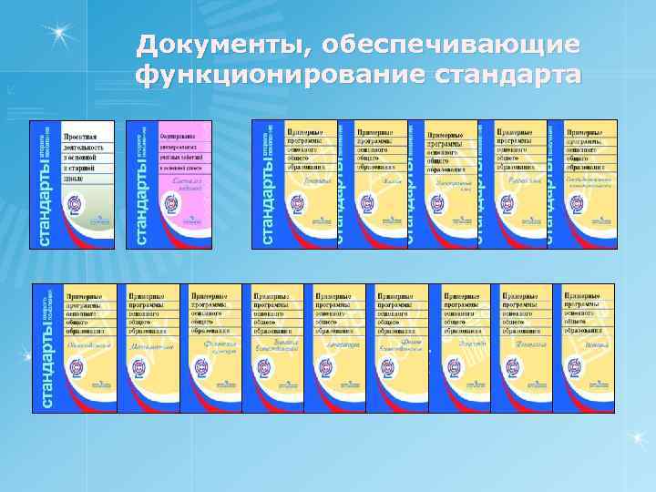 Документы, обеспечивающие функционирование стандарта 