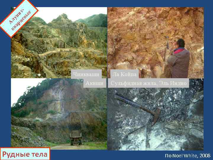 кв Алу ар ни це твы е Чинкваши Акиши Рудные тела Ла Койпа Сульфидная