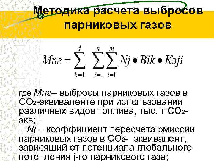 Co2 эквивалент парниковых газов